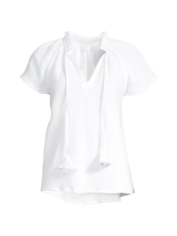 Heroes & Dreamers Tie-Neck Top 3