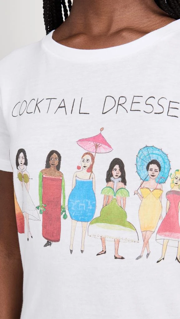 Unfortunate Portrait Cocktail Dresses Tee 5