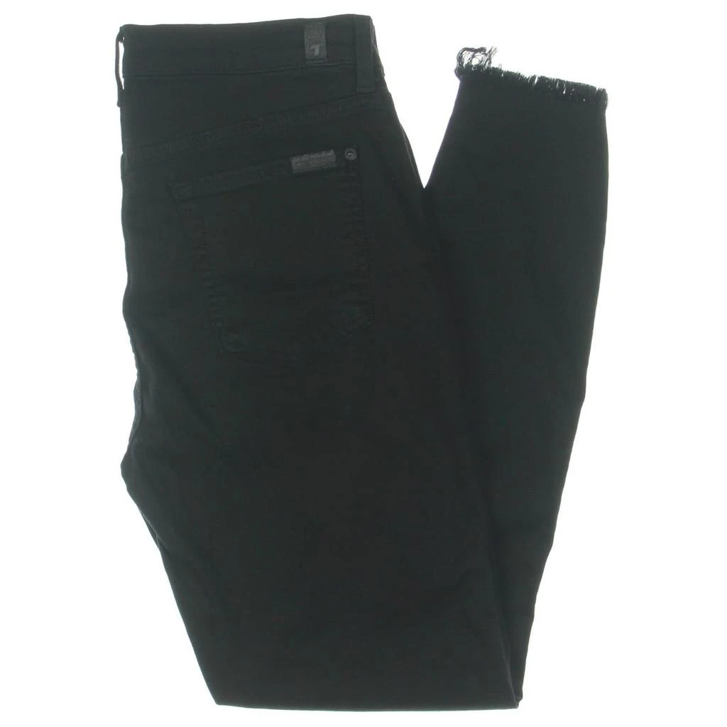 7 For All Mankind Gwenevere Womens Skinny Denim High-Waist Jeans 2