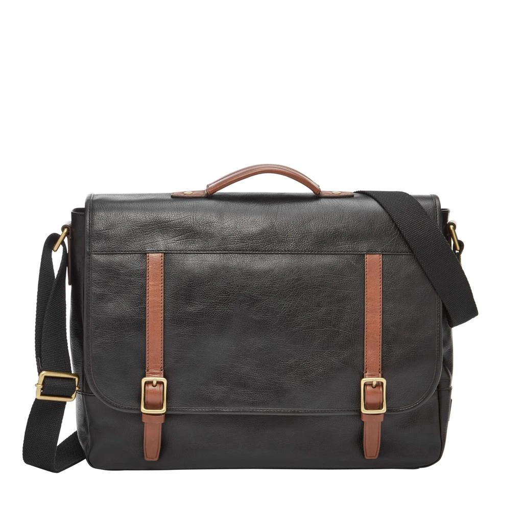 Fossil Fossil Men's Evan Leather Messenger 1