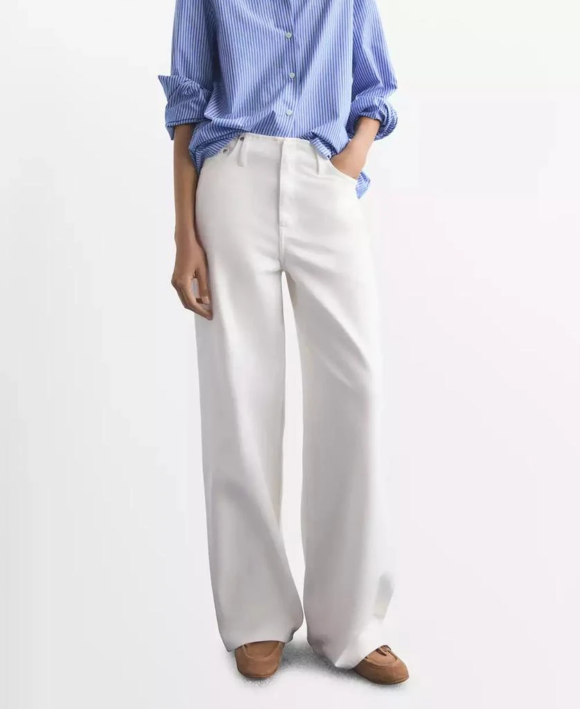 Shop Women's Low-Rise Wide-Leg Jeans on Sale at BeyondStyle – Get - Main Image