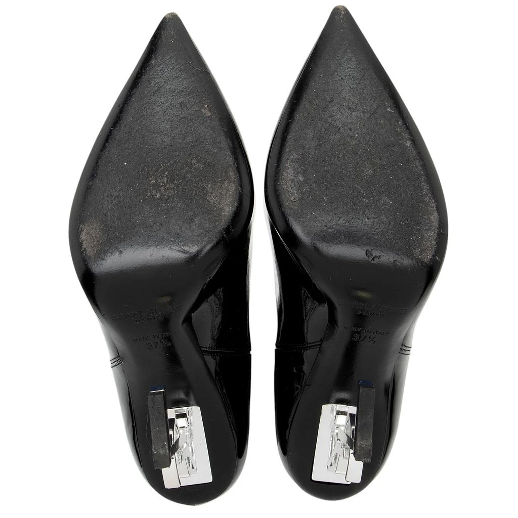 Yves Saint Laurent Patent Leather Opyum Boots 6