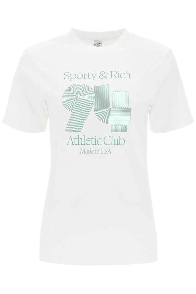 Sporty & Rich Sporty rich '94 athletic club' t shirt 1