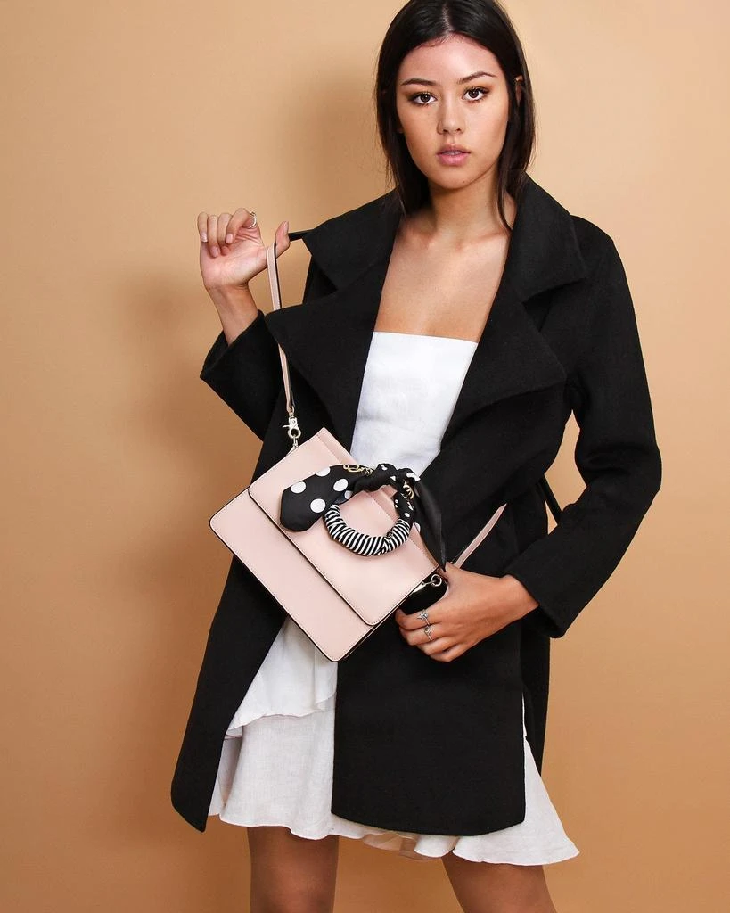 Belle & Bloom Ex-Boyfriend  Wool Blend Oversized Jacket - Black 2