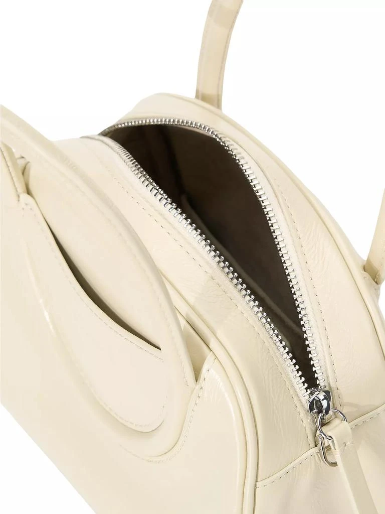 Staud Mini Maude Leather Bowler Bag 3