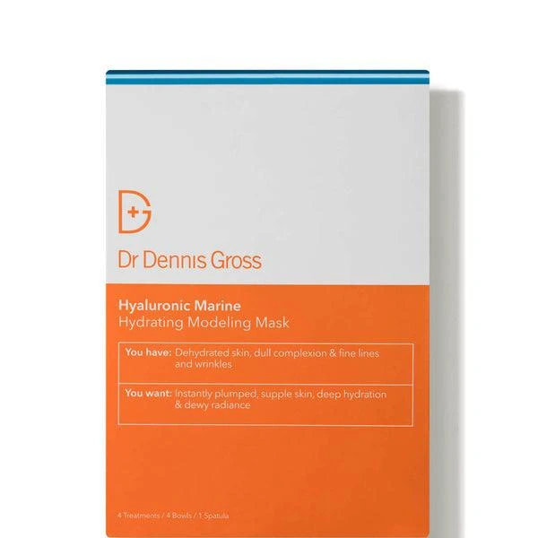 Dr. Dennis Gross Dr Dennis Gross Hyaluronic Marine Hydrating Modeling Mask (4 count) 2