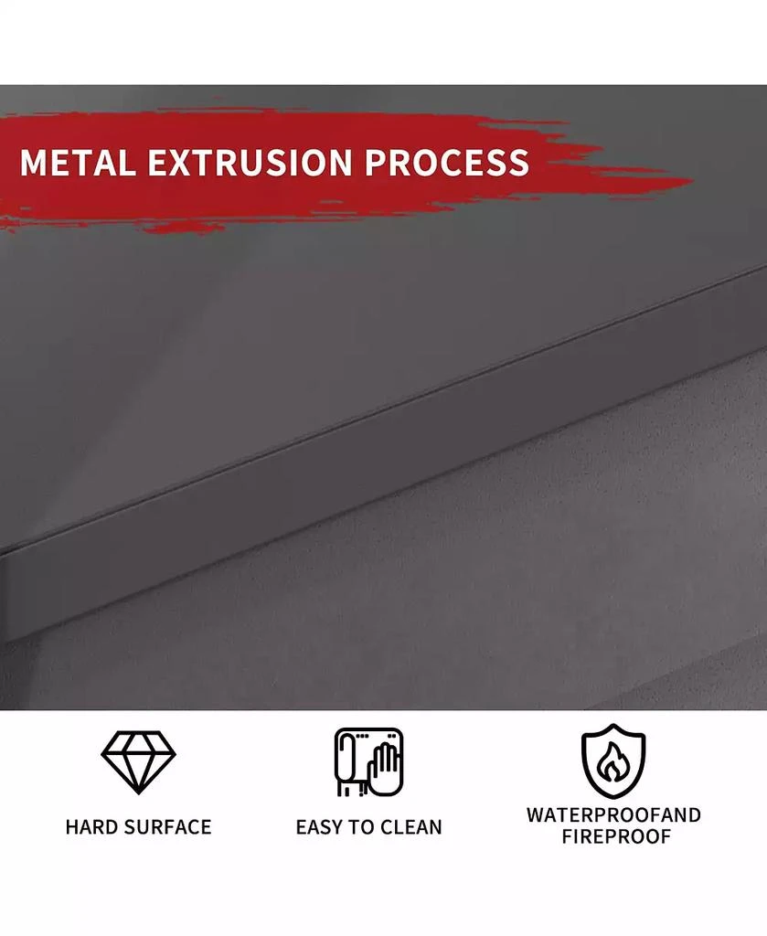 Flynama 82" Heavy-Duty 6-Tier Metal Garage Storage Shelving, Adjustable, 2400 lbs Capacity 4