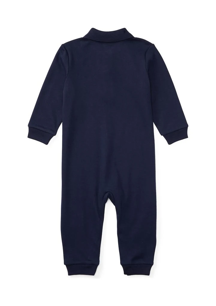 Ralph Lauren Baby Boys Long Sleeve Solid Coverall 2