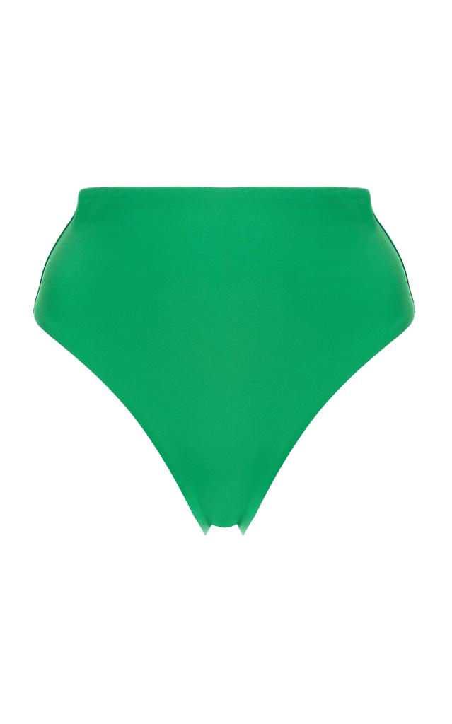 BONDI BORN BONDI BORN - Poppy High-Waisted Bikini Bottom - Green - XS - Moda Operandi