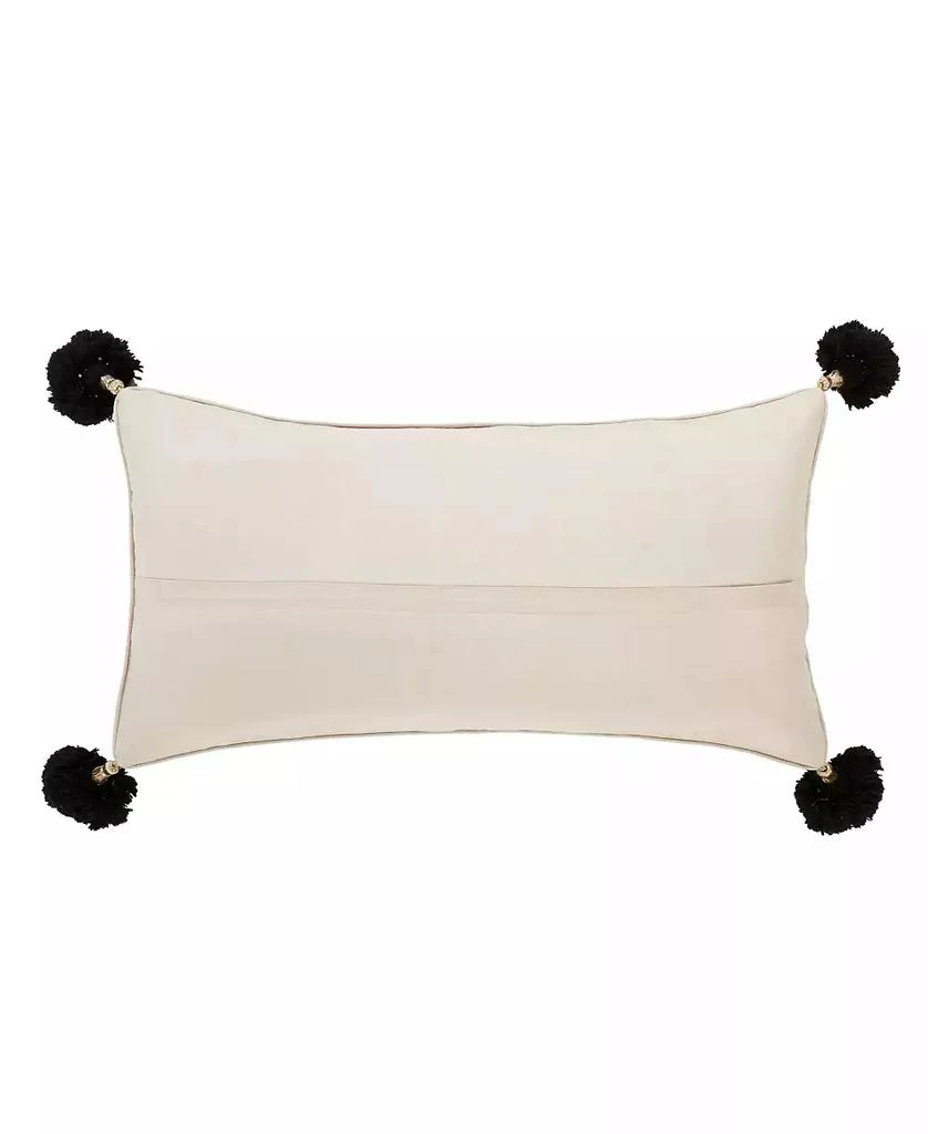 IHI Home Suzani Embroidery Decorative Throw Pillow Covers, 14"x 28", Set of 2 3