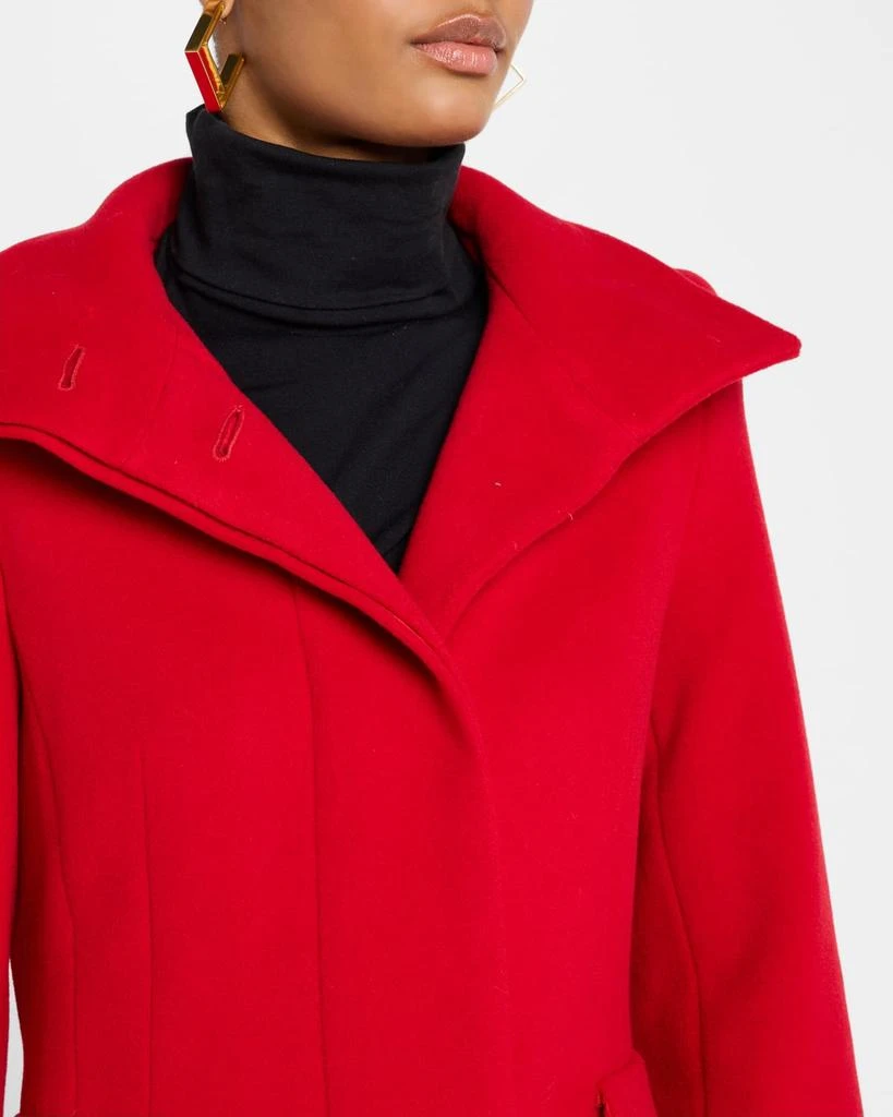 Akris Duffle Knee-Length Wool Coat 6