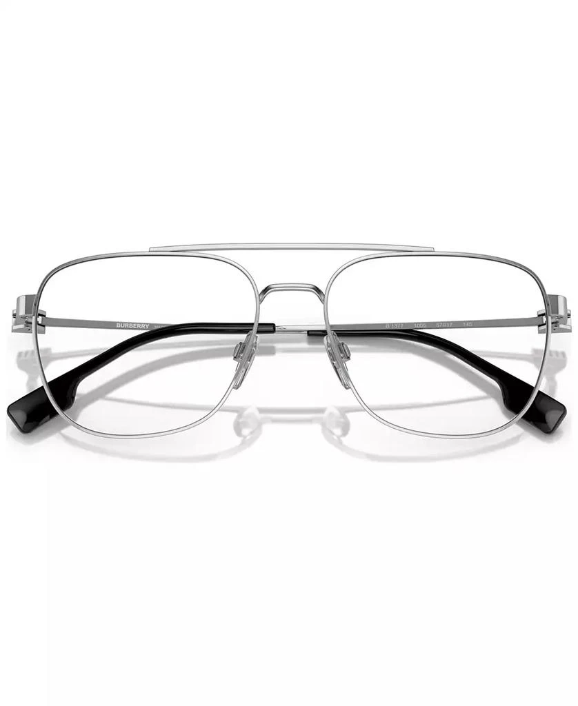 Burberry Men's Square Eyeglasses, BE1377 55 5