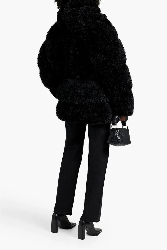 IENKI IENKI Furry Michlin quilted faux fur down jacket 3