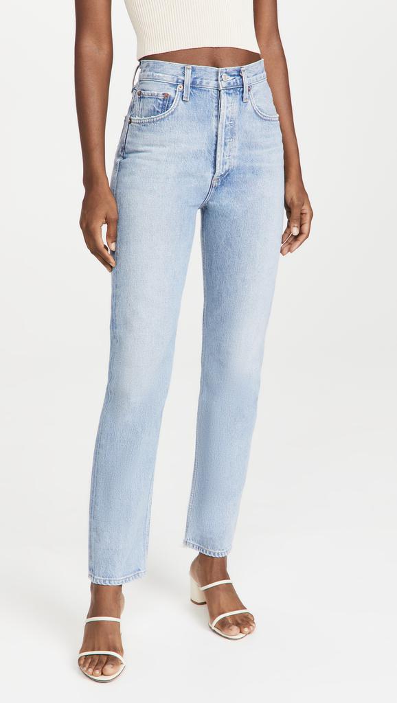 AGOLDE 90s Pinch Waist High Rise Straight Jeans