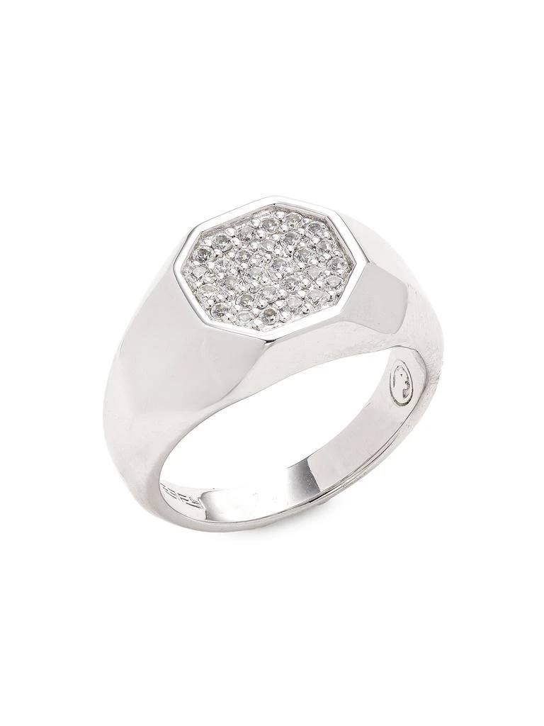 Effy Sterling Silver
0.56 TCW White Sapphire Ring