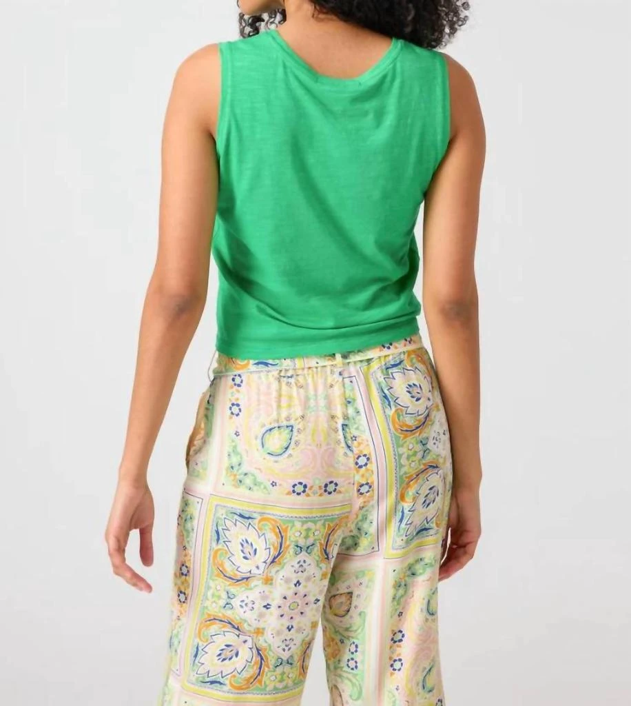 Sanctuary Twisted Tank Top In Green Goddess 2