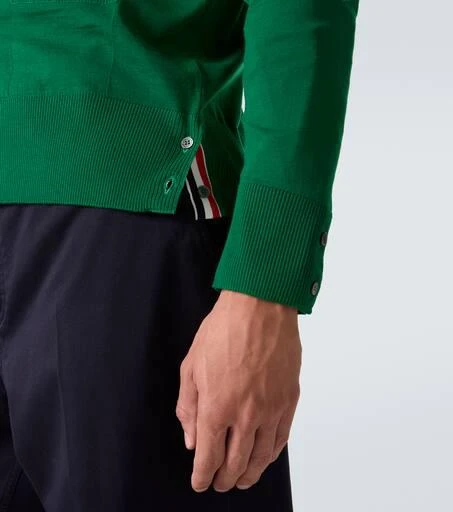 Thom Browne 4-Bar virgin wool cardigan 6