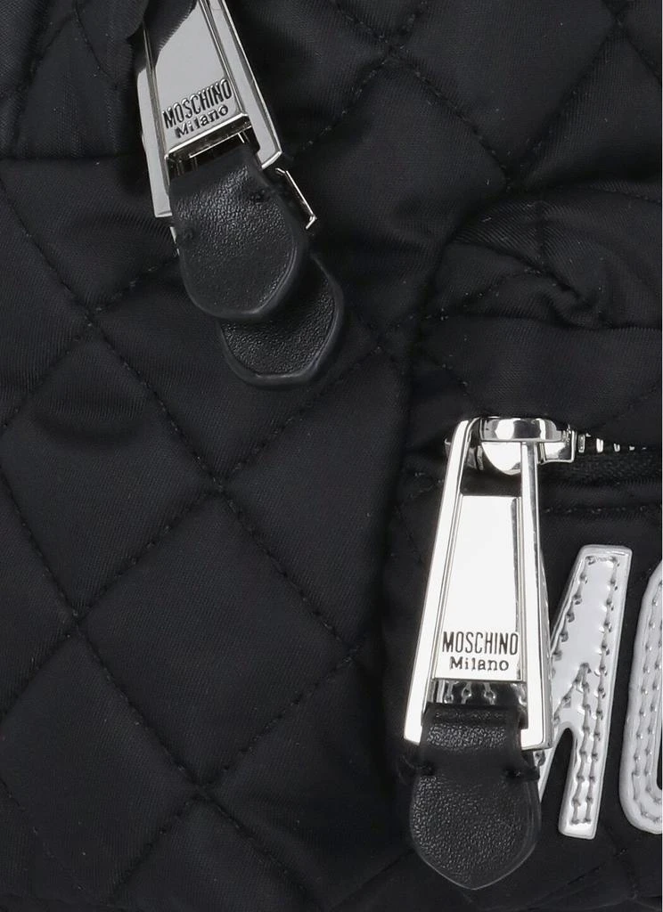 Moschino Moschino Quilted Logo Mini Backpack 7