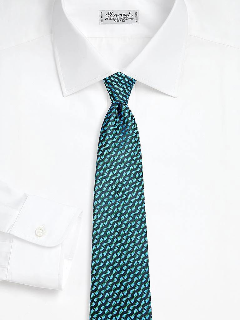 Charvet Geometric Silk Tie 2