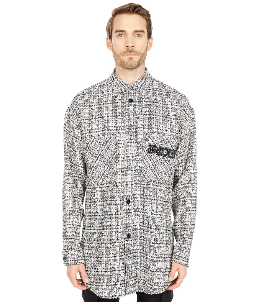 Faith Connexion Tweed Oversize Shirt