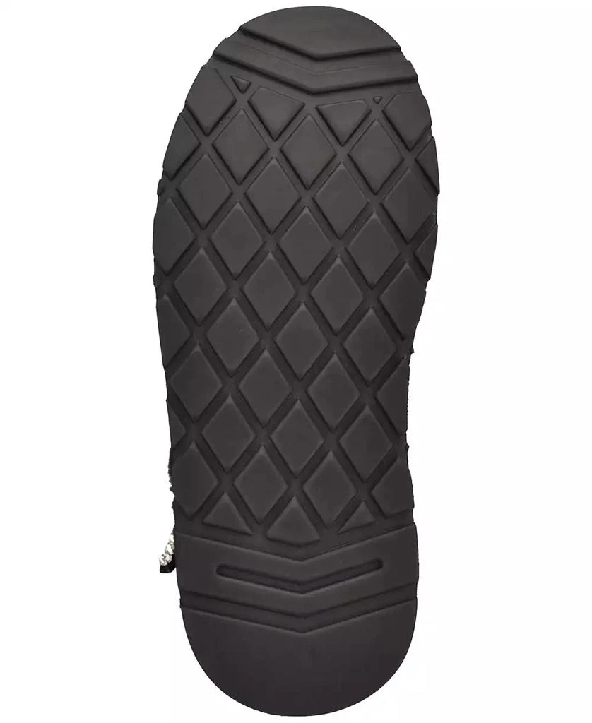 GUESS Women
s Dowry Rhinestone Bow Cozy Winter Boots 6