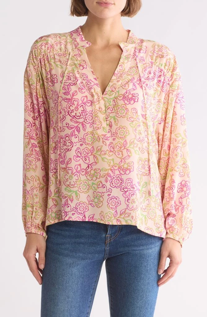 Joie Mercer Split Neck Top 1