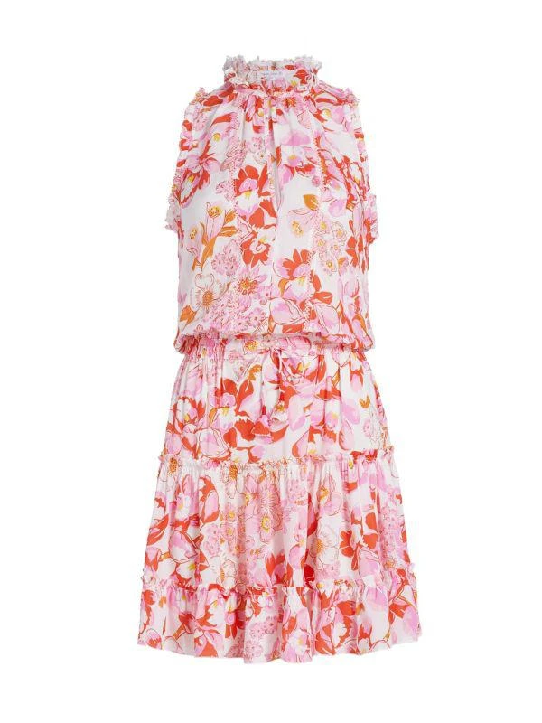 Poupette St Barth Clara Floral Mini Dress 6