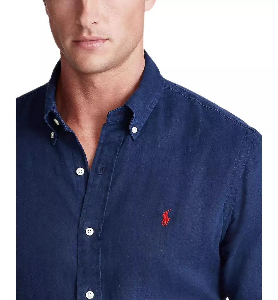 Ralph Lauren Men's Big & Tall Classic-Fit Linen Shirt 3