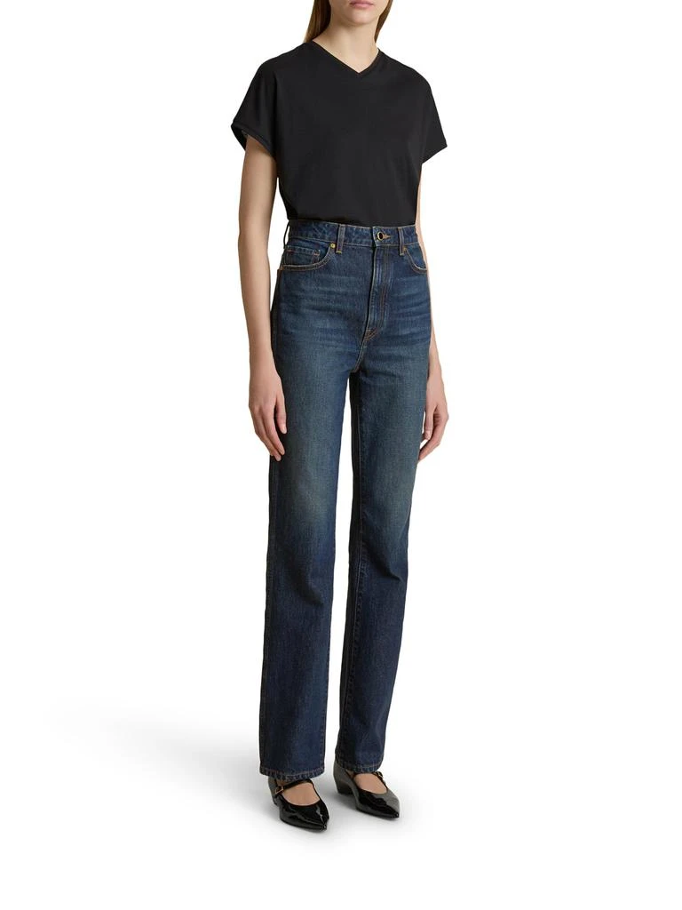 Khaite DANIELLE STRETCH JEANS 2