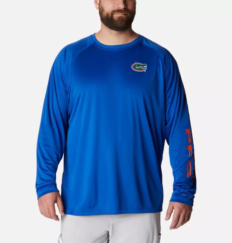 Columbia Columbia Men's Collegiate PFG Terminal Tackle  Long Sleeve Shirt - Big - Florida-