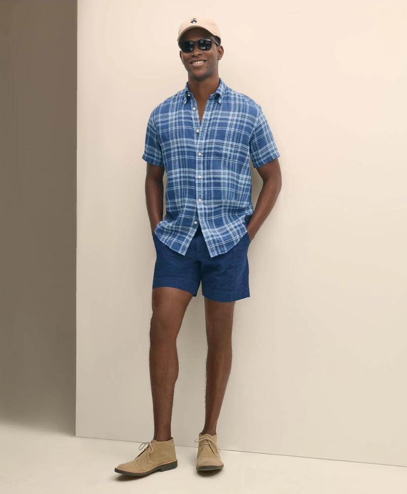 Brooks Brothers 7" Cotton Bandana Shorts