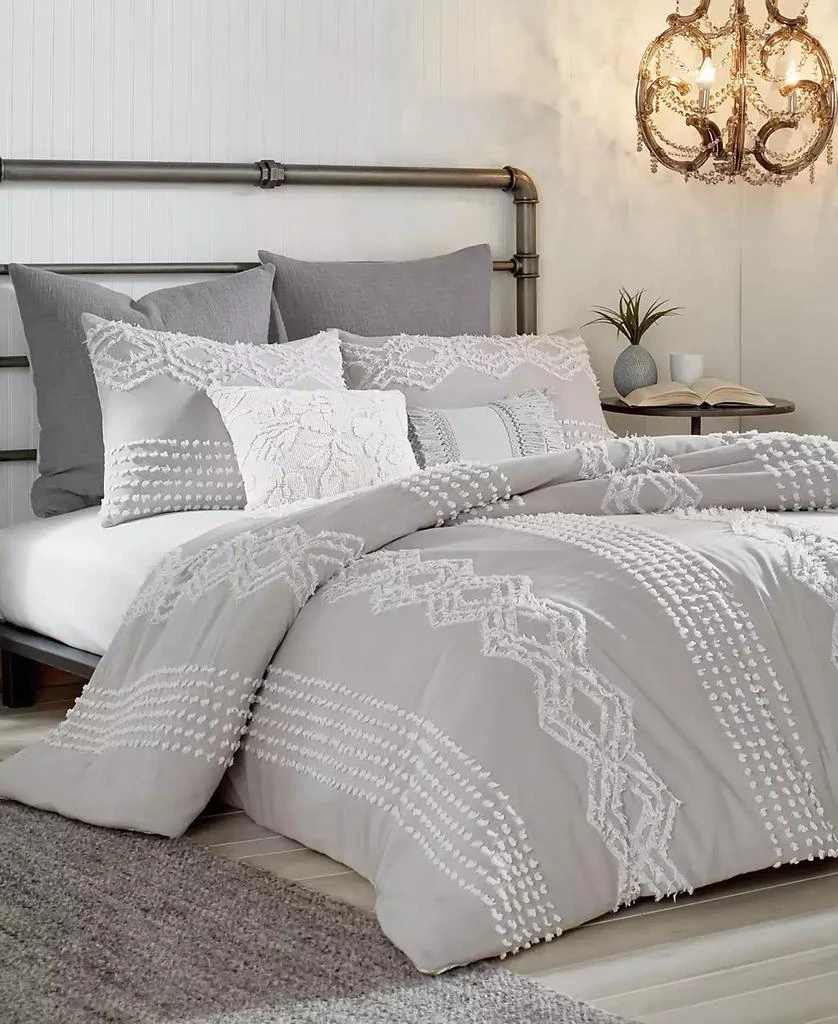 Peri Home Cut Geo Cotton Sham, Standard 1
