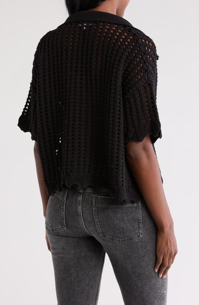 DR2 by Daniel Rainn Pointelle Knit Polo