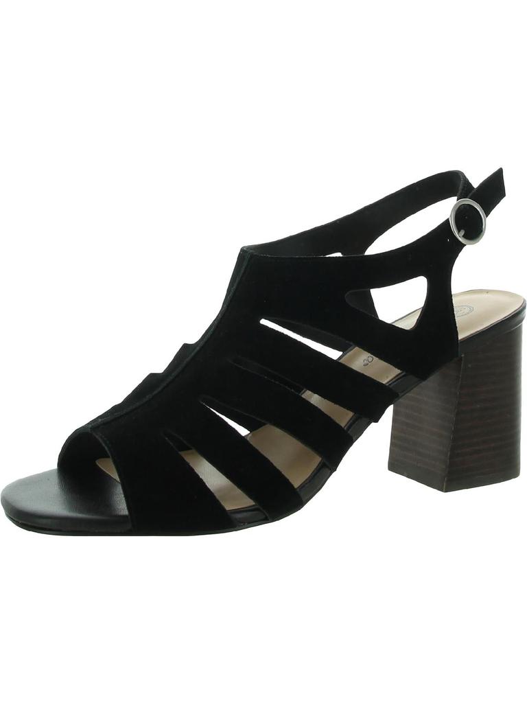 Bella Vita Fashion Womens Suede Summer Heel Sandals