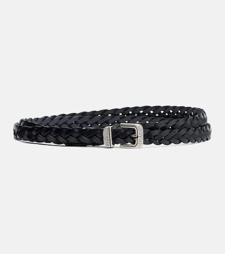 ETRO Braided leather belt