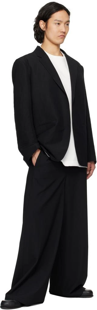 n.hoolywood Black Buttonless Blazer 4