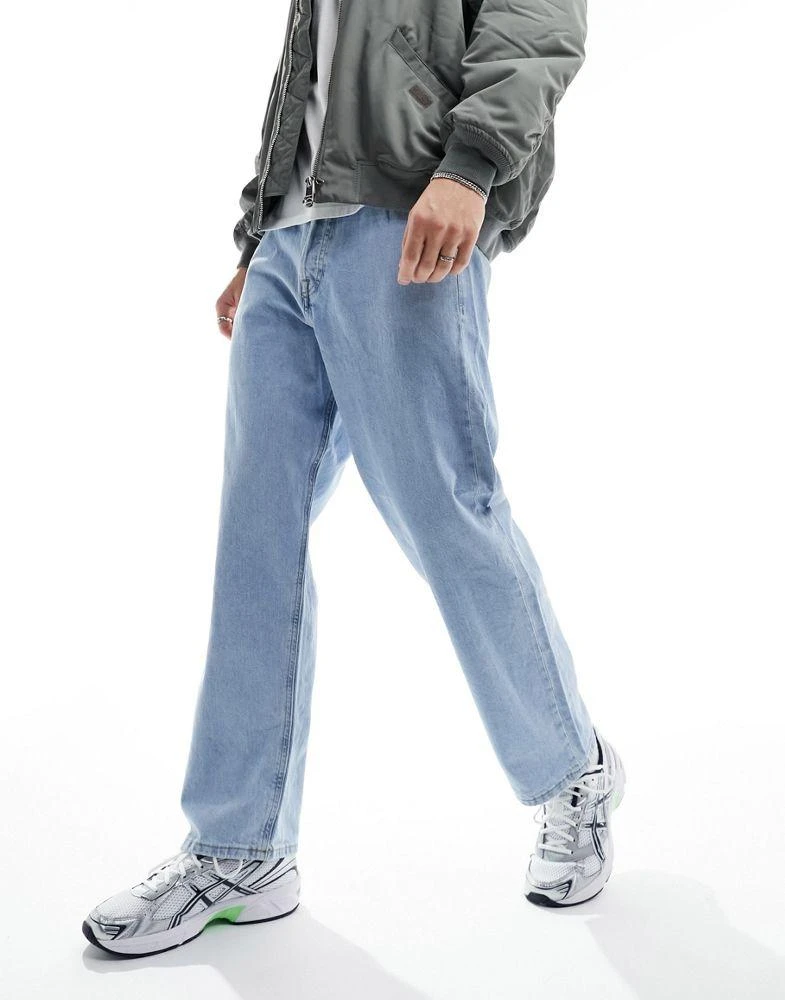 Jack & Jones Jack & Jones Alex baggy jeans in light blue 3