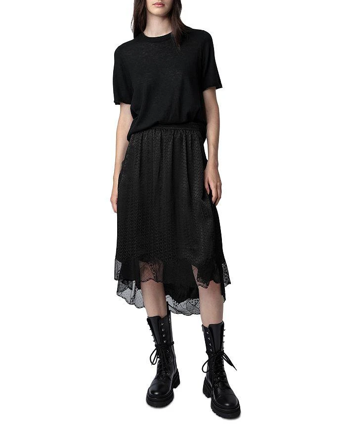 ZADIG & VOLTAIRE Joslin Silk Skirt 2