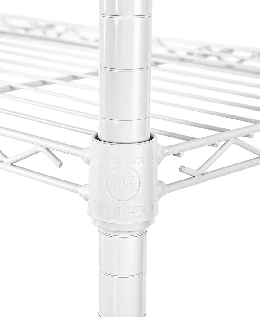 Seville Classics UltraDurable 5-Tier NSF Steel Wire Shelving System 8
