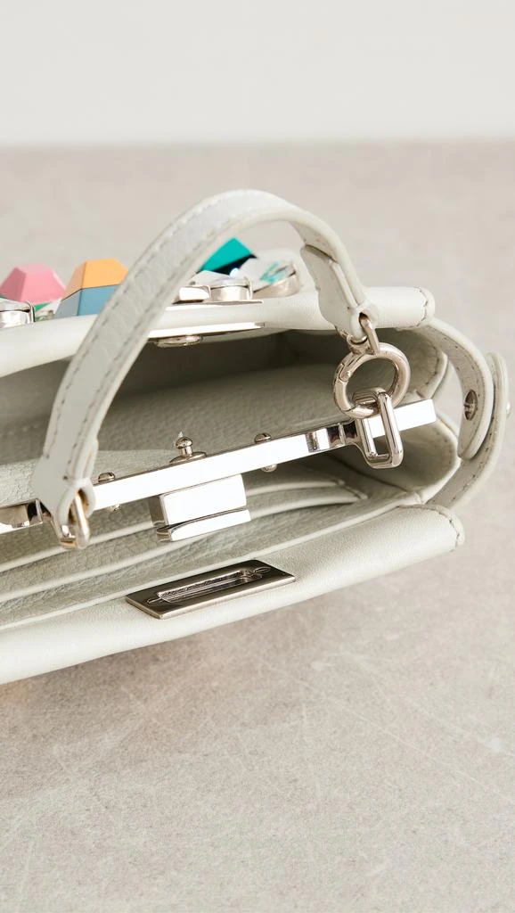 Shopbop Archive Fendi Peekaboo 2-Way Hand Bag, Studded Crystals 5