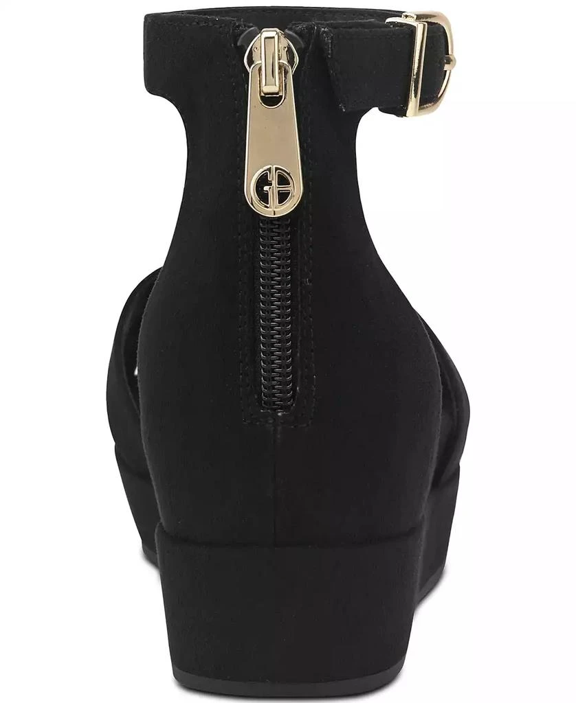 Giani Bernini Women's Eviee Memory Foam Wedge Sandals, Created for Macy's 7