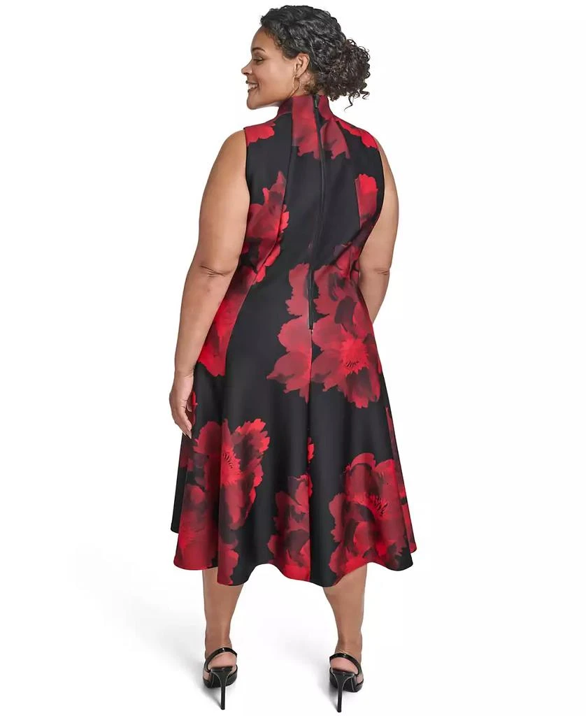 Petite Floral Fit and Flare Dress  On Sale Now with Up to 82% Off |  Discover Exclusive Deals & Savings at BeyondStyle  Authentic Calvin Klein  dress|women's fashion|dresses with Limited-Time Discounts,