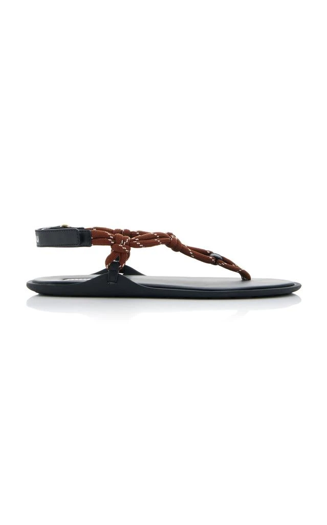 Miu Miu Miu Miu - Rope Sandals - Brown - IT 40 - Moda Operandi 1