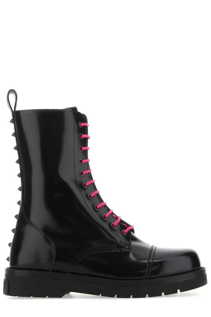 Valentino Valentino Garavani Untitled Lace-Up Combat Boots 1