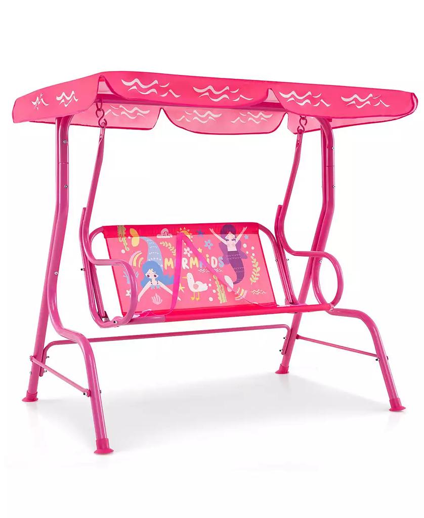 HONGGE 6 In 1 L Shaped Toddler Slide With Climber Basketball Hoop Telescope And Storage Area