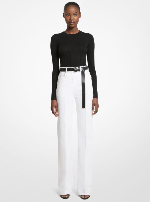 Michael Kors Straight-Leg Denim Jeans