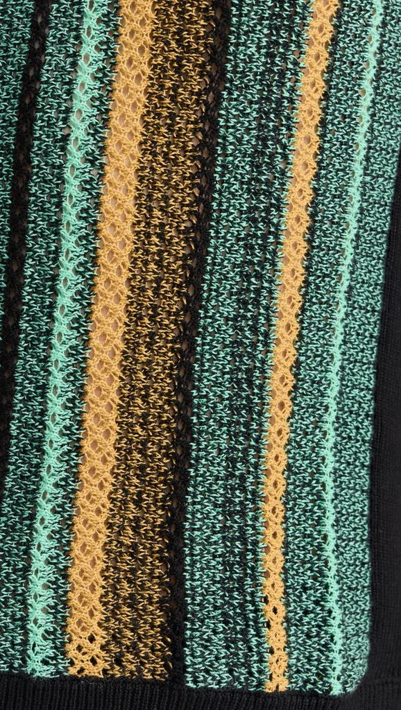 Nation LTD Mari Crochet Stripe Halter Top 5