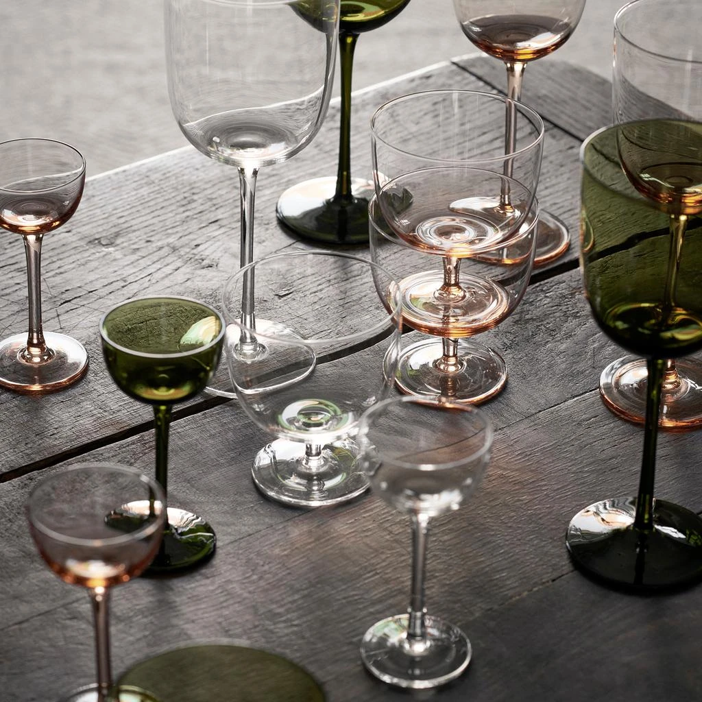 Ferm Living Host White Wine Glasses - Set of 2 - Blush 2