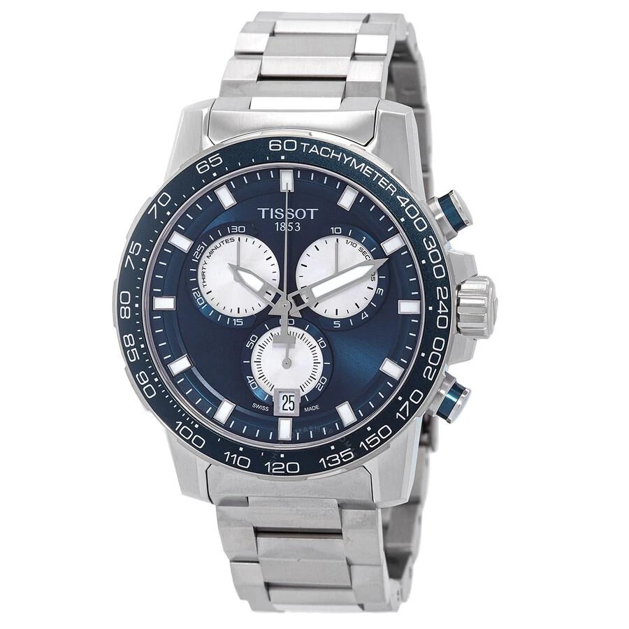Tissot Supersport Chronograph Quartz Blue Dial Men's Watch T125.617.11.041.00 1