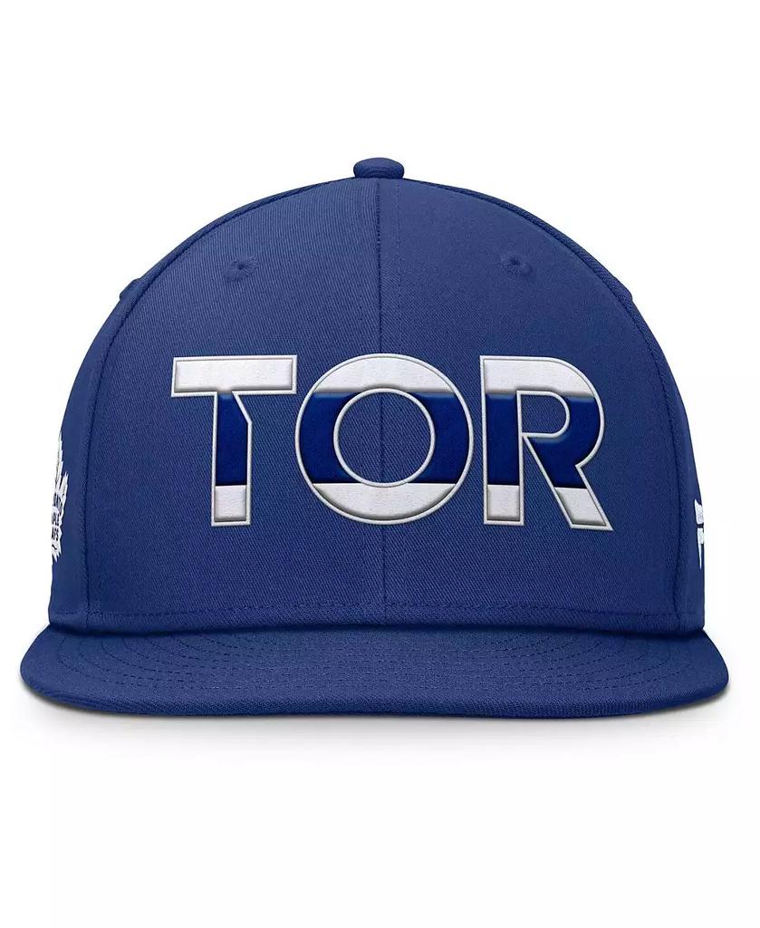 Fanatics Men's Blue Toronto Maple Leaf's Authentic Pro Rink Snapback Hat